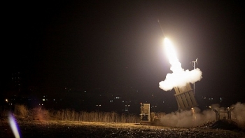 Hệ thống “Vòm sắt” của Israel phá hủy tên lửa từ Sinai