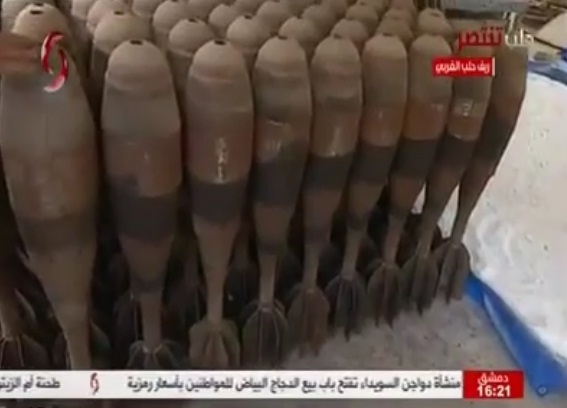 Quân đội Syria phát hiện nhà máy sản xuất tên lửa tại Aleppo
