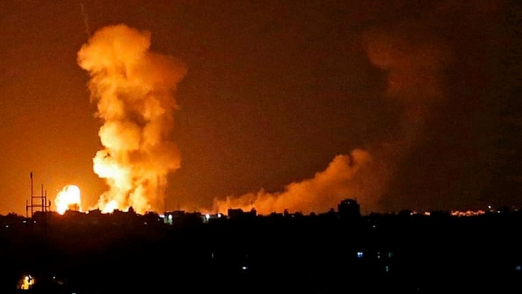 Một vụ không kích Syria của máy bay Israel