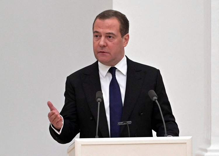 Phó chủ tịch Hội đồng An ninh Nga Dmitry Medvedev 