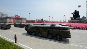 CHDCND Triều Tiên liên tiếp phóng 25 tên lửa tầm ngắn
