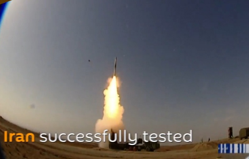 [VIDEO] Iran lần đầu thử tên lửa S-300