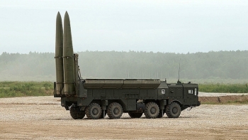 Hệ thống tên lửa chiến thuật Iskander của Nga bất ngờ xuất hiện ở Syria