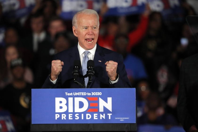 Mỹ: Bầu cử sơ bộ đảng Dân Chủ, Joe Biden có chiến thắng đầu tiên