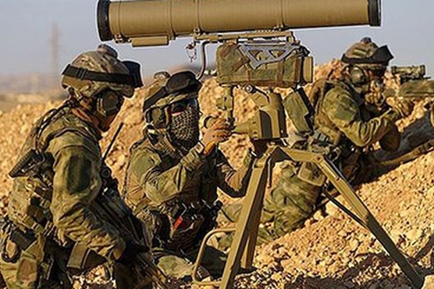 Quân đội Syria dùng tên lửa chống tăng chặn đoàn xe quân sự Mỹ