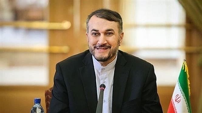 Ngoại trưởng Iran Hossein Amirabdolahian.