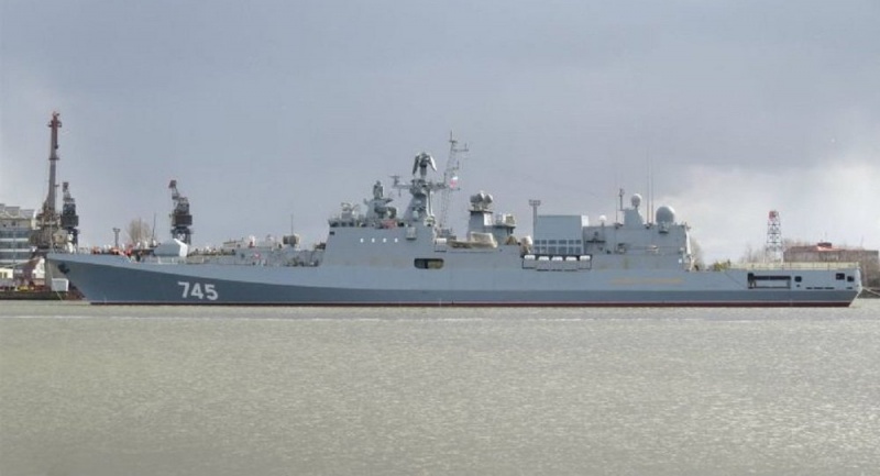 Tàu hộ vệ Đô đốc Grigorovich trở lại Địa Trung Hải