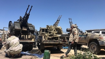 Chiến đấu cơ của quân đội quốc gia Libya bị bắn rơi