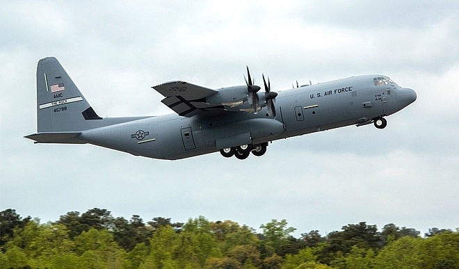 Vận tải cơ C-130 Hercules của Mỹ. 