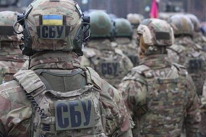 Những người lính thuộc Cơ quan An ninh Ukraine - SBU