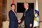 Thủ tướng Nguyễn Tấn Dũng tiếp Chủ tịch Ban Thường trực Liên minh Kinh tế  Á