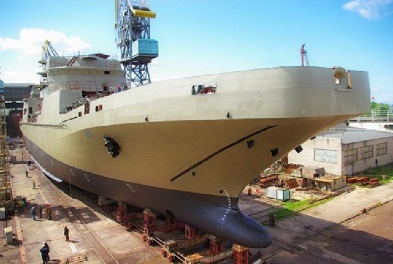 Nga sắp hạ thủy tàu đổ bộ cỡ lớn Pyotr Morgunov