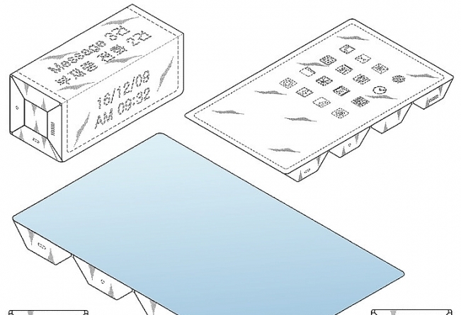 Samsung đăng ký sáng chế smartphone có thể gập thành hình cục gạch