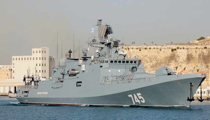 Tàu chiến Nga rời vùng biển Syria trở về căn cứ