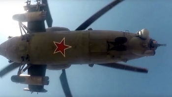Cận cảnh máy bay Nga tập trận quy mô lớn ở Crimea