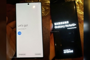 Rò rỉ ảnh Samsung Galaxy Note 10+