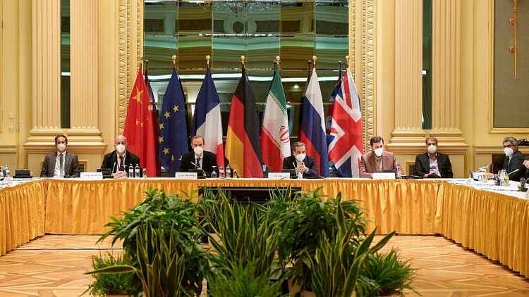 Cuộc họp Ủy ban hỗn hợp về JCPOA tại Vienna, Áo ngày 6/4/2021. 