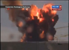 Video: Tên lửa Proton-M của Nga nổ tung sau khi rời bệ phóng