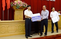 BIDV hỗ trợ 500 triệu đồng cho tỉnh Quảng Ninh