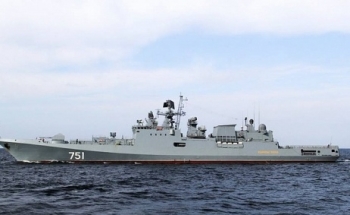 Tàu chiến Nga mang tên lửa hành trình trên đường tới Syria
