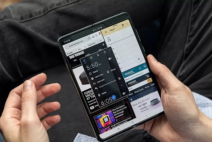 Samsung đã khắc phục được lỗi trên Galaxy Fold