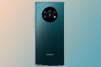 Rò rỉ ảnh Huawei Mate 30 với thiết kế 4 camera đẹp mắt