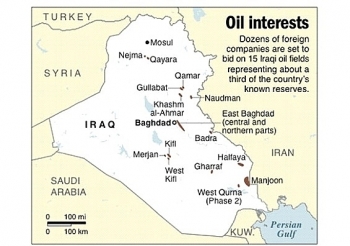 Các công ty dầu khí Nga ngày càng quan tâm đến Iraq