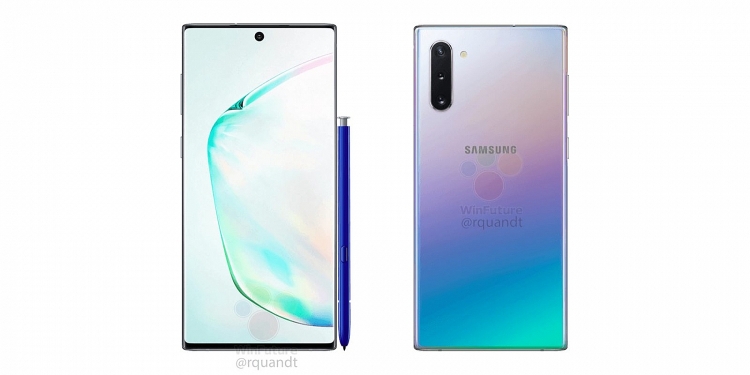 galaxy note 10 duoc trang bi chip manh hon galaxy s10