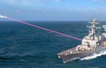Hải quân Mỹ sẽ sớm trang bị vũ khí laser trên tàu chiến