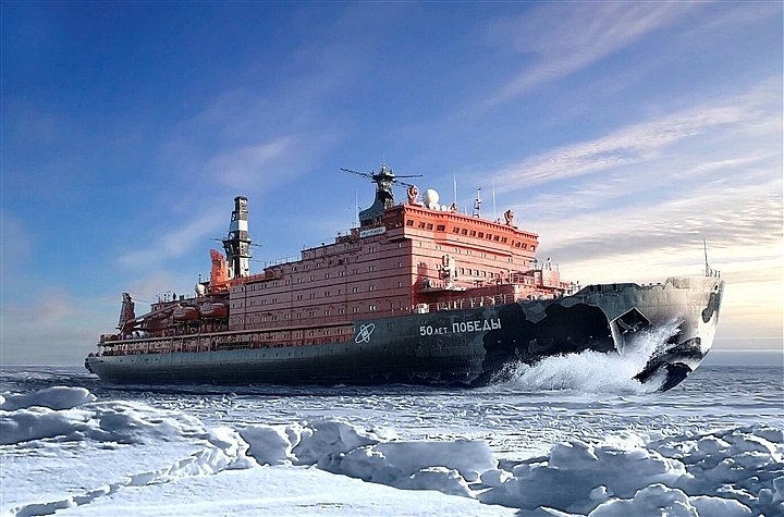 Tàu phá băng nguyên tử lớp Artika của Nga