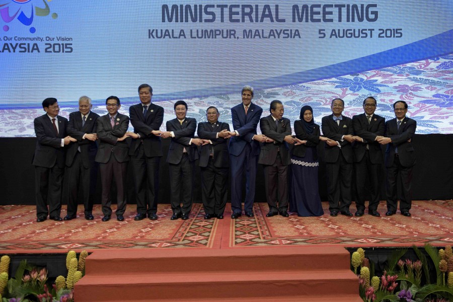 Ngày 5/8, Hội nghị Ngoại trưởng Hiệp hội các quốc gia Đông Nam Á (ASEAN) và Mỹ đã diễn ra tại thủ đô Kuala Lumpur (Malaysia). Phát biểu tại hội nghị, Ngoại trưởng John Kerry nhấn mạnh Mỹ muốn duy trì sự ổn định trên Biển Đông và đảm bảo an ninh cho các tu