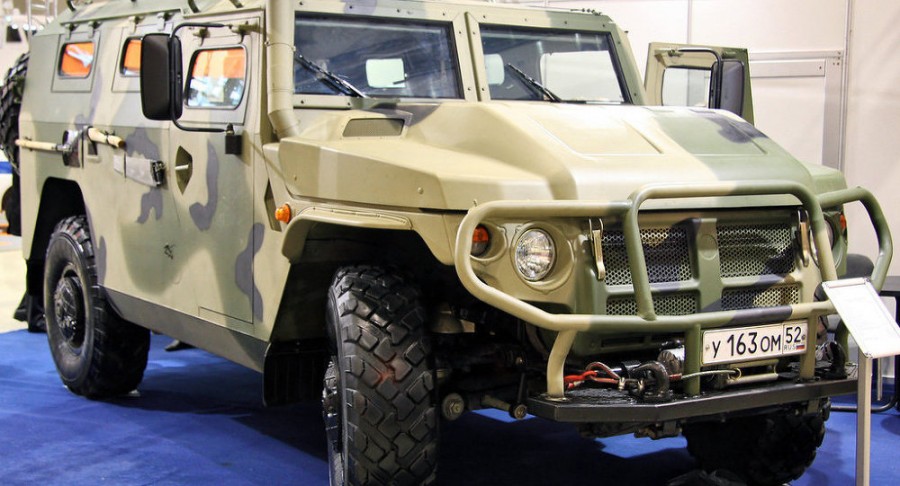 Lính Nga được trang bị xe địa hình bọc thép mới