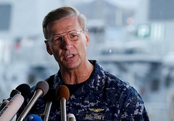 Mỹ cách chức Tư lệnh Hạm đội 7 sau sự cố tàu chiến bị va chạm