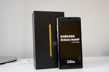 Mở hộp Galaxy Note9 sắp ra mắt tại Việt Nam