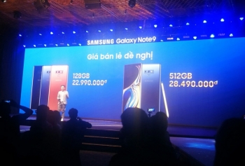Galaxy Note9 chính hãng lên kệ, giá bán thấp hơn dự kiến