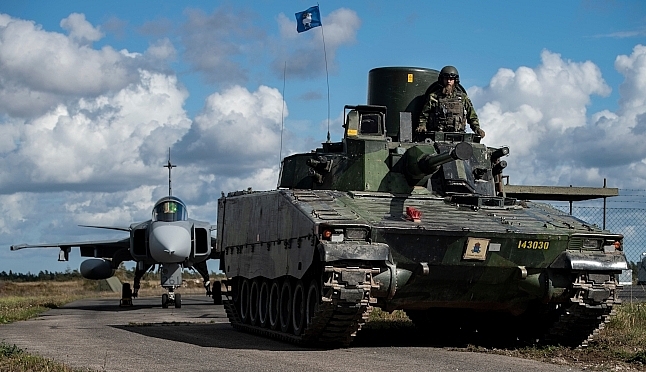 Thụy Điển kích hoạt khả năng sẵn sàng chiến đấu ở biển Baltic