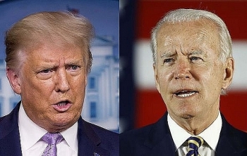 Ứng viên Biden dẫn trước đương kim tổng thống ở 6 bang "chiến địa"