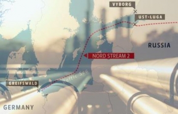 Gazprom bị buộc phải bán một nửa công suất Nord Stream-2
