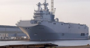Pháp bí mật di dời tàu đổ bộ Mistral đóng cho Nga?