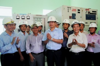 Cù Lao Chàm chính thức có điện lưới Quốc gia