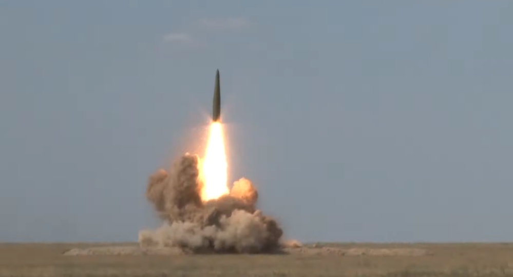 Nga phóng tên lửa chiến thuật Iskander có khả năng mang đầu đạn hạt nhân