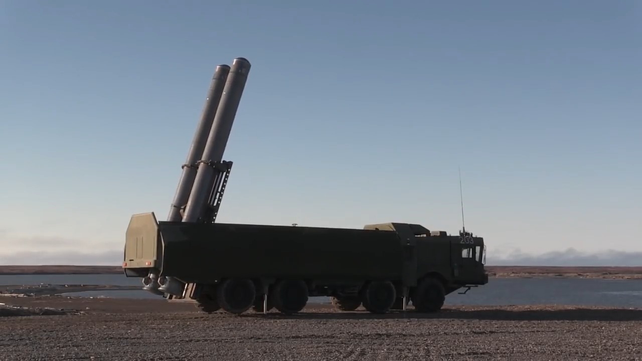 Nga: Hệ thống phòng thủ bờ biển Bastion phóng tên lửa Oniks ở Chukotka