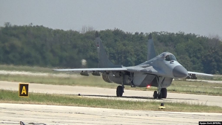Chiến đấu cơ MiG-29 của Slovakia bị rơi trong khi bay huấn luyện