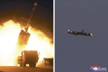 Hàn Quốc: Triều Tiên phóng 2 tên lửa đạn đạo ra Biển Nhật Bản