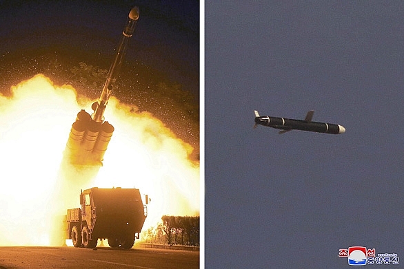 Tên lửa hành trình tầm xa được Triều Tiên phóng thử vào ngày 11 và 12-9.