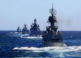 Cận cảnh tàu chiến 11 quốc gia tham gia tập trận an ninh hàng hải