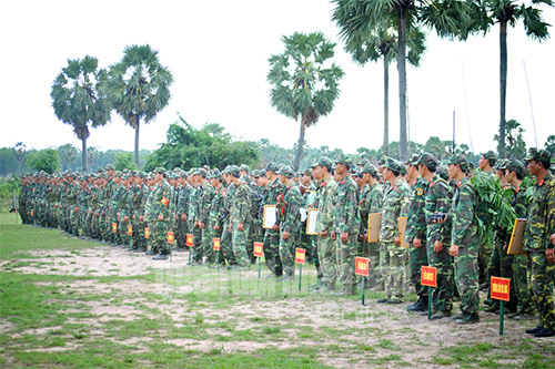 Tiểu đoàn 6 (Trung đoàn 20, Sư đoàn 330) là đơn vị chính thực hành diễn tập.