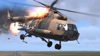 [VIDEO] Trực thăng Mi-8 vẫn bay sau khi trúng tên lửa của IS