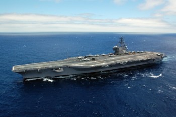 Mỹ điều tàu sân bay tập trận chung với Hàn Quốc