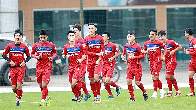 HLV Park chốt danh sách ĐT Việt Nam chuẩn bị cho AFF Cup 2018